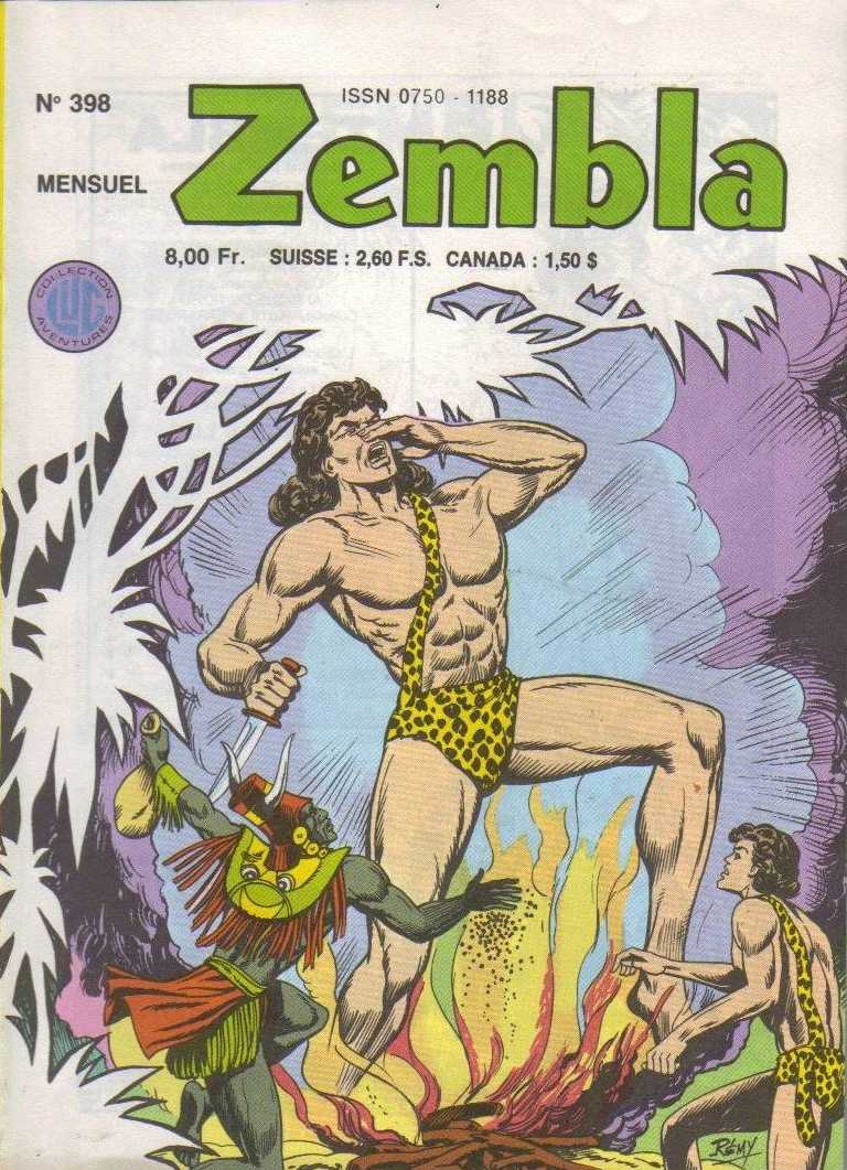Scan de la Couverture Zembla n 398